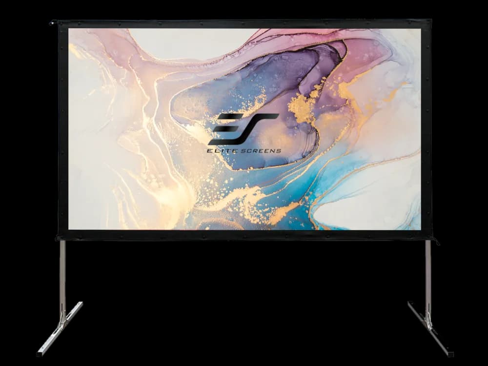 Ecran proiectie portabil, 222 x 125 cm, EliteScreens Yard Master 2 OMS100H2, format 16:9