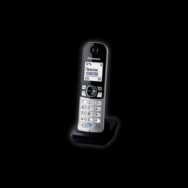 Receptor suplimentar pentru telefon fara fir, KX-TGA681FXB, Panasonic, "KX-TGA681FXB"
