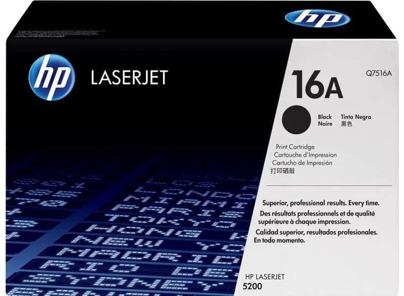 Toner HP 16A, Black