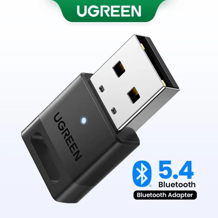 ADAPTOARE Bluetooth Ugreen, "CM748" conectare prin USB, distanta 10 m (pana la), suport audio, Bluetooth v5.4, negru "45134" - 6941876241347