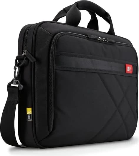 GEANTA CASE LOGIC, pt. notebook de max. 15.6 inch, 1 compartiment, buzunar frontal | buzunar dorsal, waterproof, poliester, negru, 3201433 "DLC-115 BLACK"
