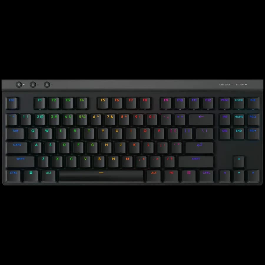 LOGITECH G515 TKL Gaming Keyboard - BLACK - US INTL - 2.4GHZ/BT - EMEA28i-935 - TACTILE "920-012872"