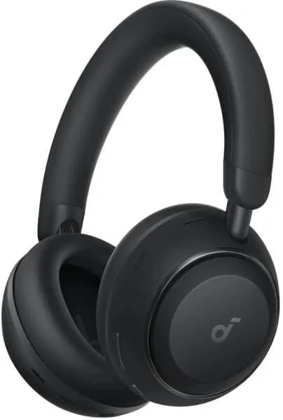 Casti Anker "Soundcore Space 2", Over-Ear, utilizare multimedia, Bluetooth 6.1, USB-C, cablu audio Jack 3.5mm, durata baterie pana la 50 ore, ANC, negru, "D1402G11" - 194644306502