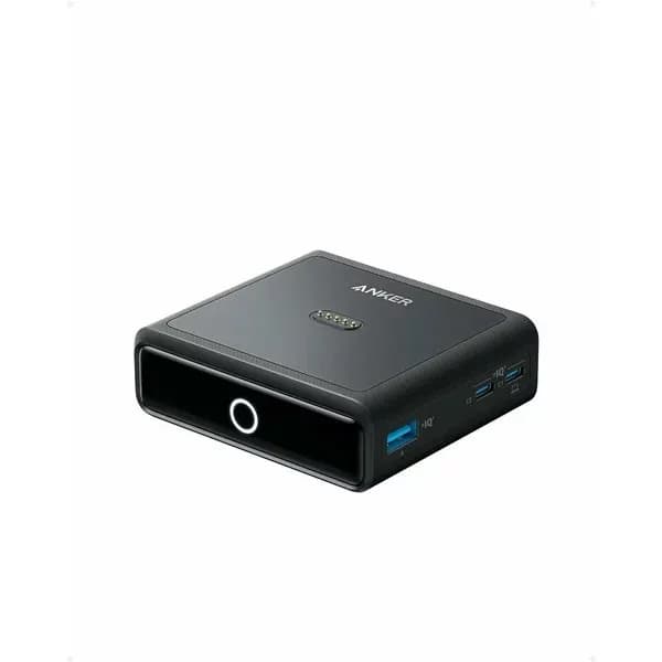 BAZA de incarcare baterie externa Anker "Prime",100W, incarcare rapida 4-in-1,PD si Power IQ 3.0,rez la socuri, 1xUSB,2xUSB-C, 1xPogo Pin,498 g, negru, "A1902311"-194644150662