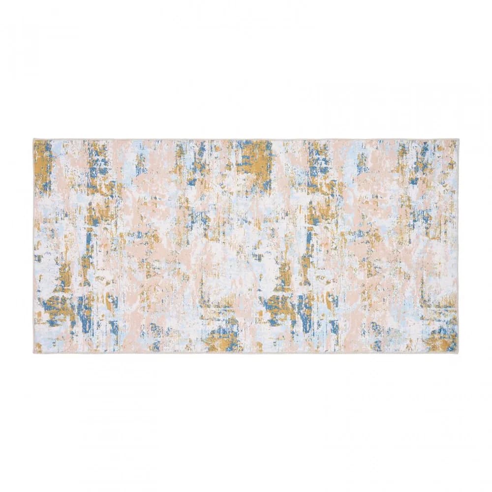 Covor printat, MORA 70x140 cm, lavabil cu spate antialunecare, inaltime fir 3mm