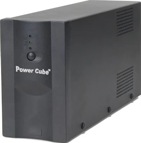 UPS GEMBIRD Line Interactive, 650VA/ 390W, AVR, 2 x socket IEC, indicatie status cu LED, 1 baterie 12V/7Ah, Backup: pana la 8 - 20 min., incarcare: pana la 12h, "UPS-PC-652A"i)