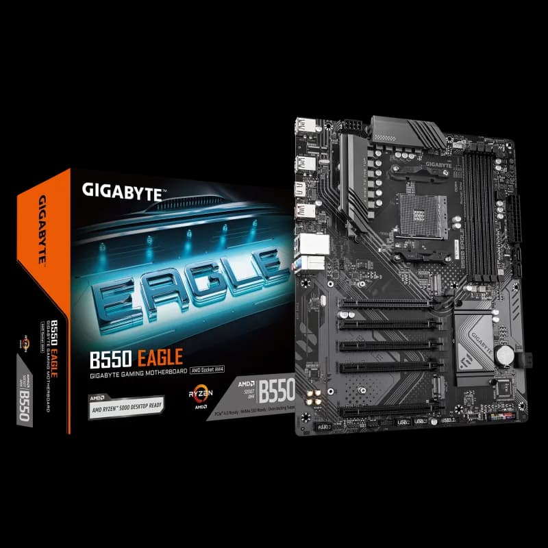 Placa de baza Gigabyte B550 EAGLE, Socket AM4, DDR4, ATX