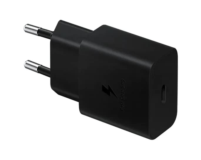 Incarcator retea 220V Samsung, USB Type C, fast charge, negru, "EP-T1510NBEGEU"