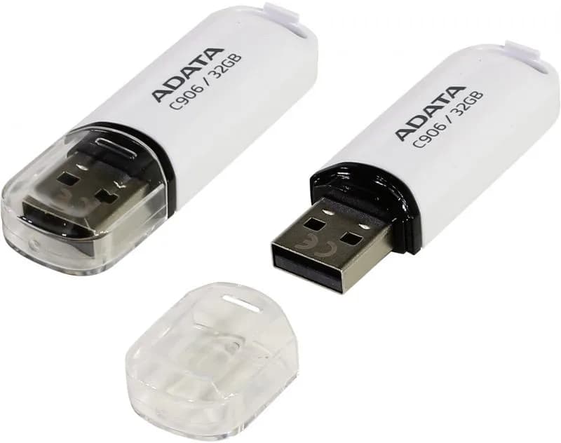 Memorie USB ADATA C906 32 GB, USB 2.0, Alb