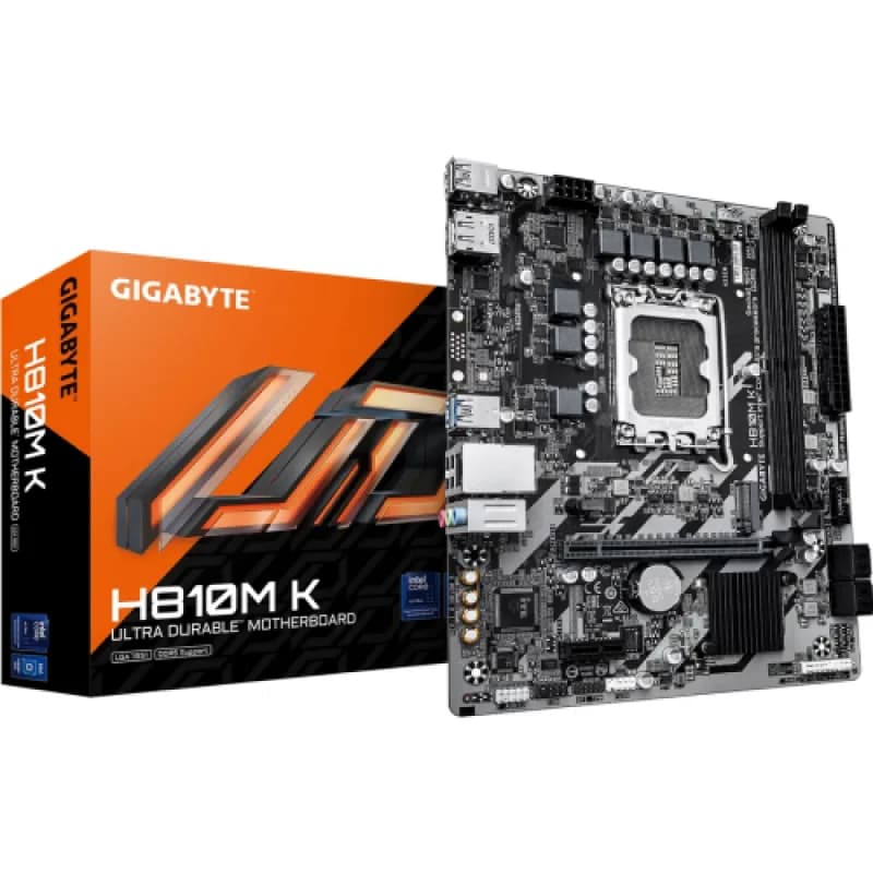 Placa de baza Gigabyte H810M K, Socket 1851, DDR5, Micro-ATX
