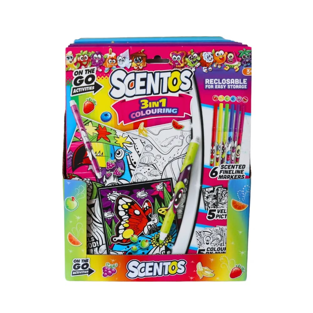 SET PARFUMAT CALATORIE, JUNIOR, SCENTOS, 12 buc/set