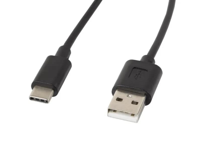 Cablu USB-C(M) USB-A(M) 2.0 1,8 m negru