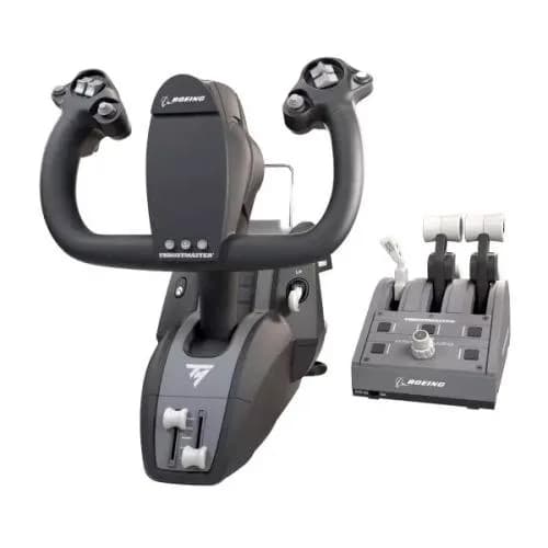 GAMEPAD si VOLAN Thrustmaster 4460210 TCA Yoke Pack Boeing Edition swinging steering horn and Quadrant throttle "4460210"