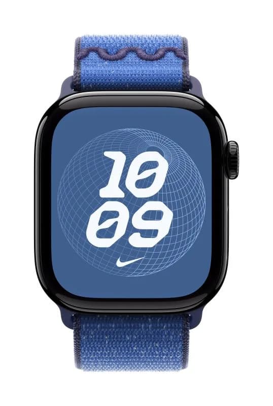 Curea pentru Apple Watch 42mm Blue Ribbon Nike Sport Loop