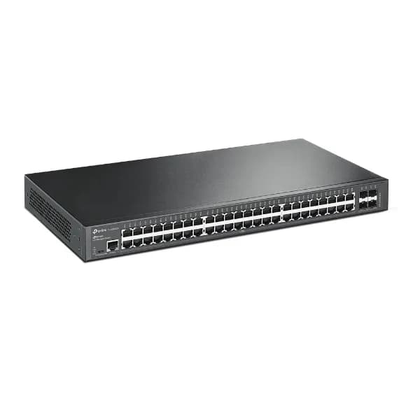 SWITCH TP-LINK L2 Managed 48× Porturi Gigabit L2+ si 4× Sloturi 10GE SFP+, carcasa metalica, rackabil "SG3452X"