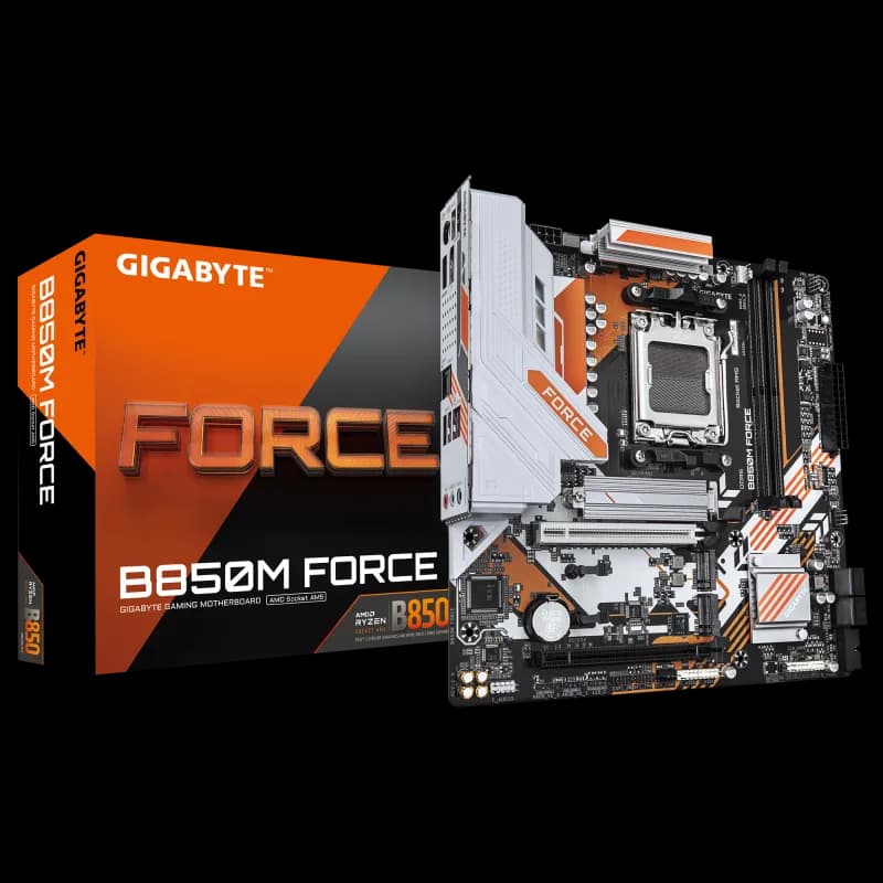 Placa de baza Gigabyte B850M FORCE, Socket AM5, DDR5, Micro-ATX