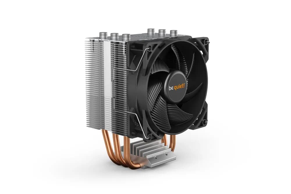 COOLER be quiet "Pure Rock Slim 2",racire aer, Ø6 mm×3 pcs heatpipe, skt. Intel LGA 1700/1200/115x AMD AM5/AM4, fan 92mm, 2000 rpm, conectare 4-pin PWM, LED, "BK030"