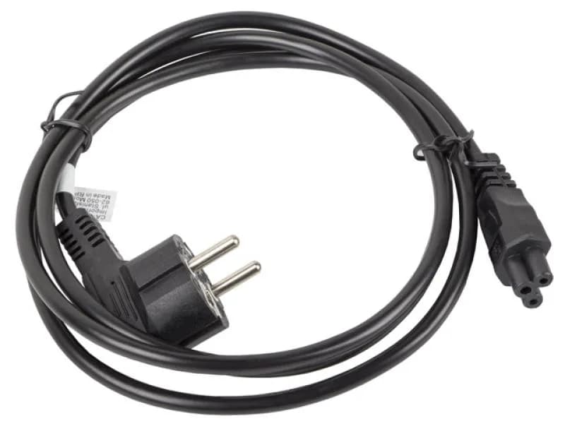 Cablu alimentare CEE 7/7 („Mickey”) IEC 320 C5 1,8 m VDE negru