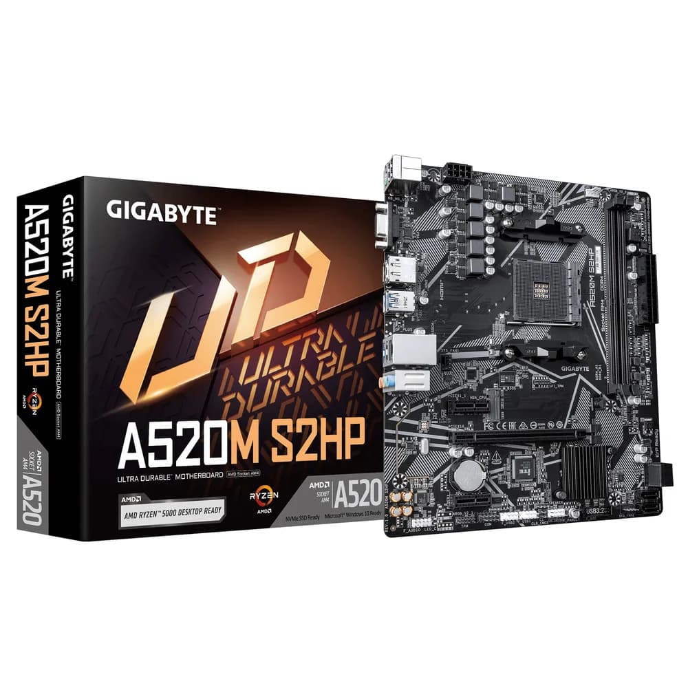 Placa de baza GIGABYTE A520M S2HP"A520M S2HP"