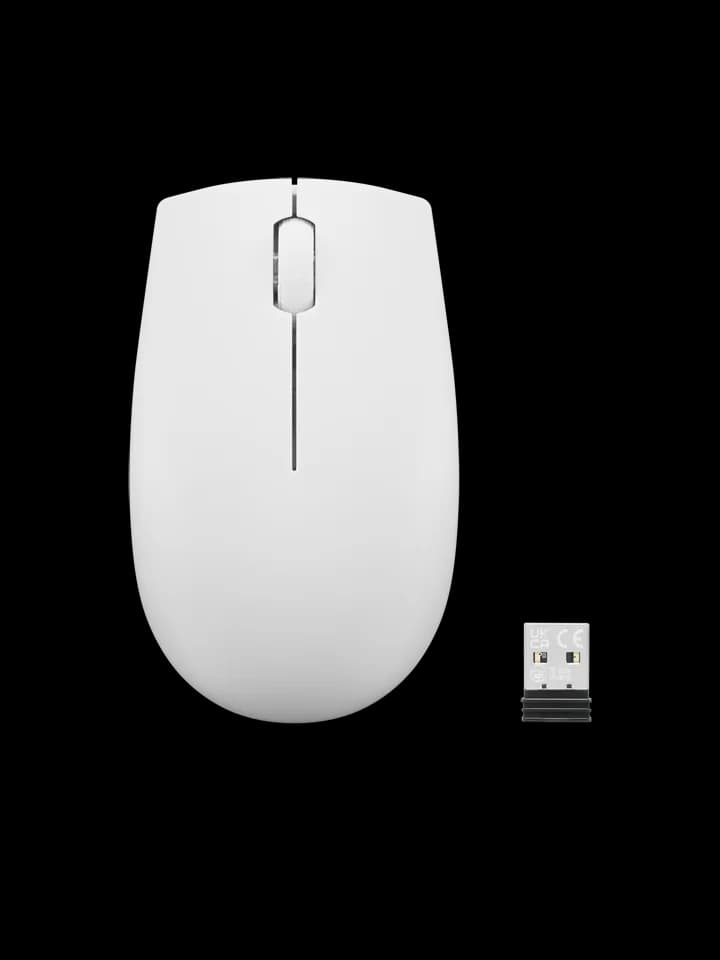 Mouse Wireless Lenovo 300, 1000 dpi, Gri