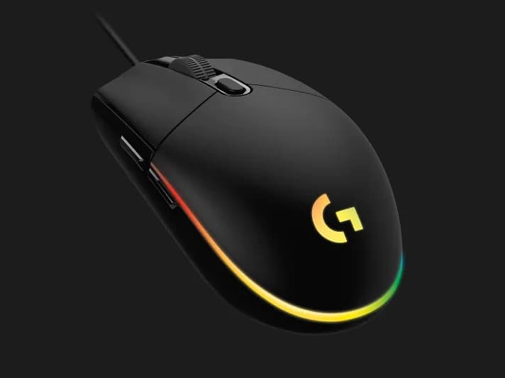 Mouse Gaming Logitech G203 LIGHTSYNC, 8000 dpi, Negru