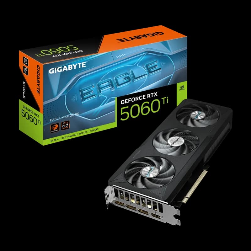 Placa video Gigabyte GeForce RTX 5060 Ti, 8GB GDDR7, PCI Express 5.0, 128-bit