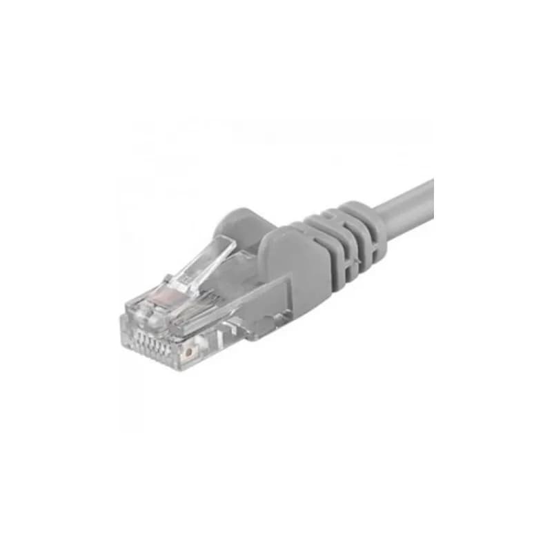 Patchcord UTP RJ45-RJ45 Cat.5e, LSZH, 24AWG, 5m, gri - EMTEX "UTP-5E-5-G-EMT"