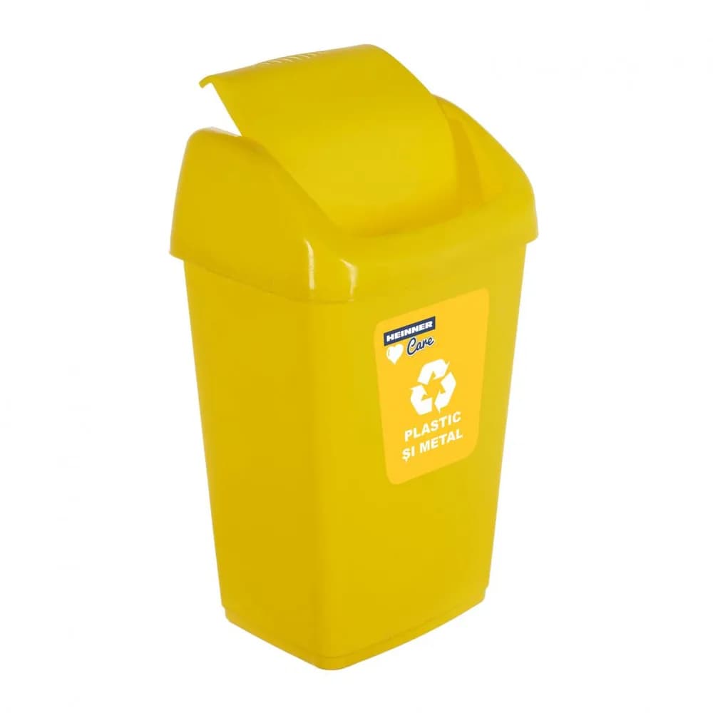 COS GUNOI CAPAC BATANT, RECICLARE ECO 35 L, GALBEN , HEINNER CARE
