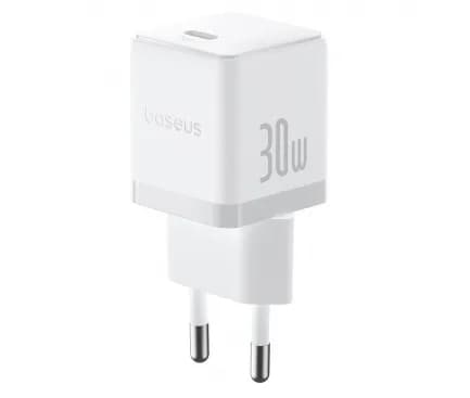 INCARCATOR retea Baseus Palm, Quick Charge 30W, 1 x USB Type-C, alb "P10111605213-00" - 6932172672768