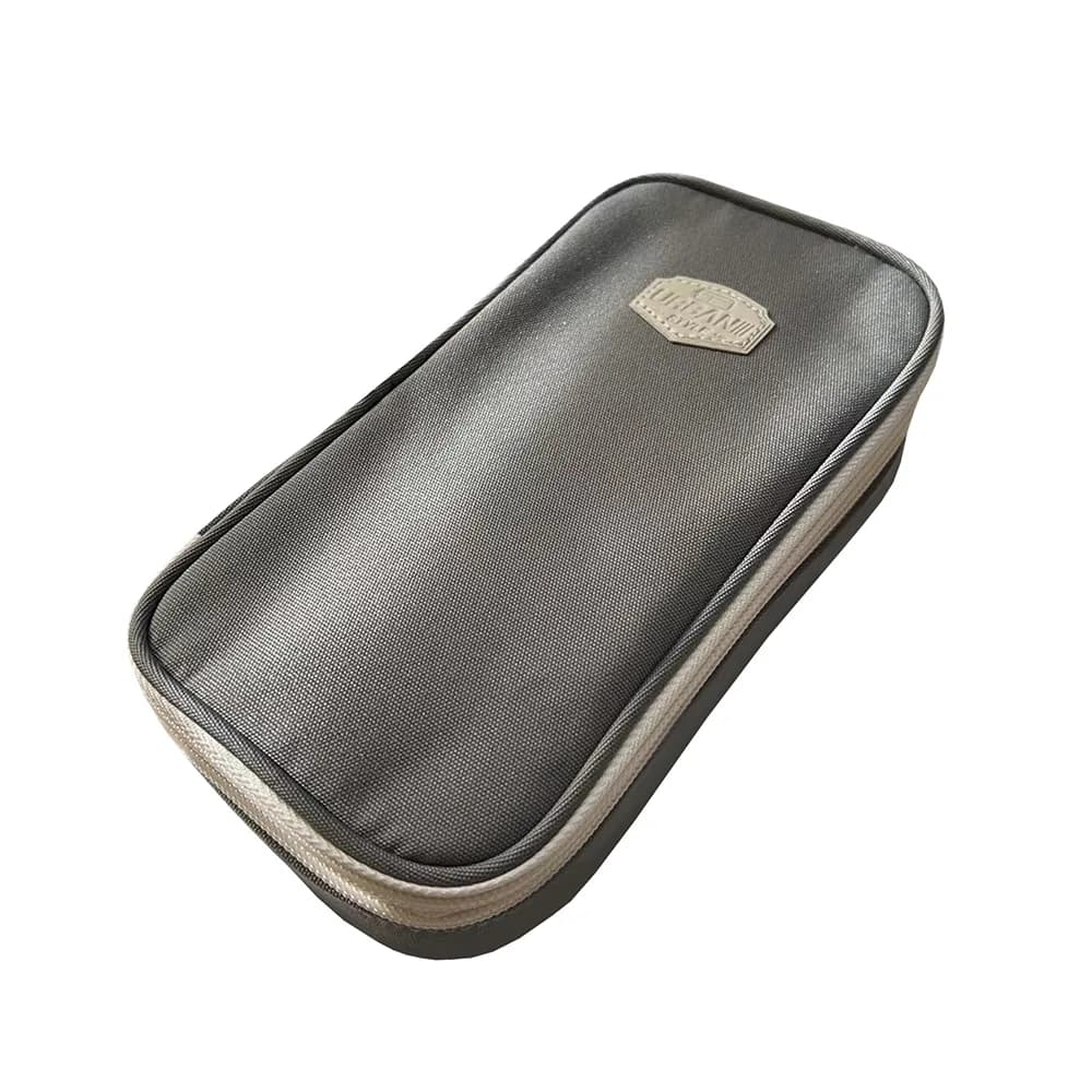 Penar borseta Urban, 2 fermoare, GREY, 21X6.5X11CM - S-COOL