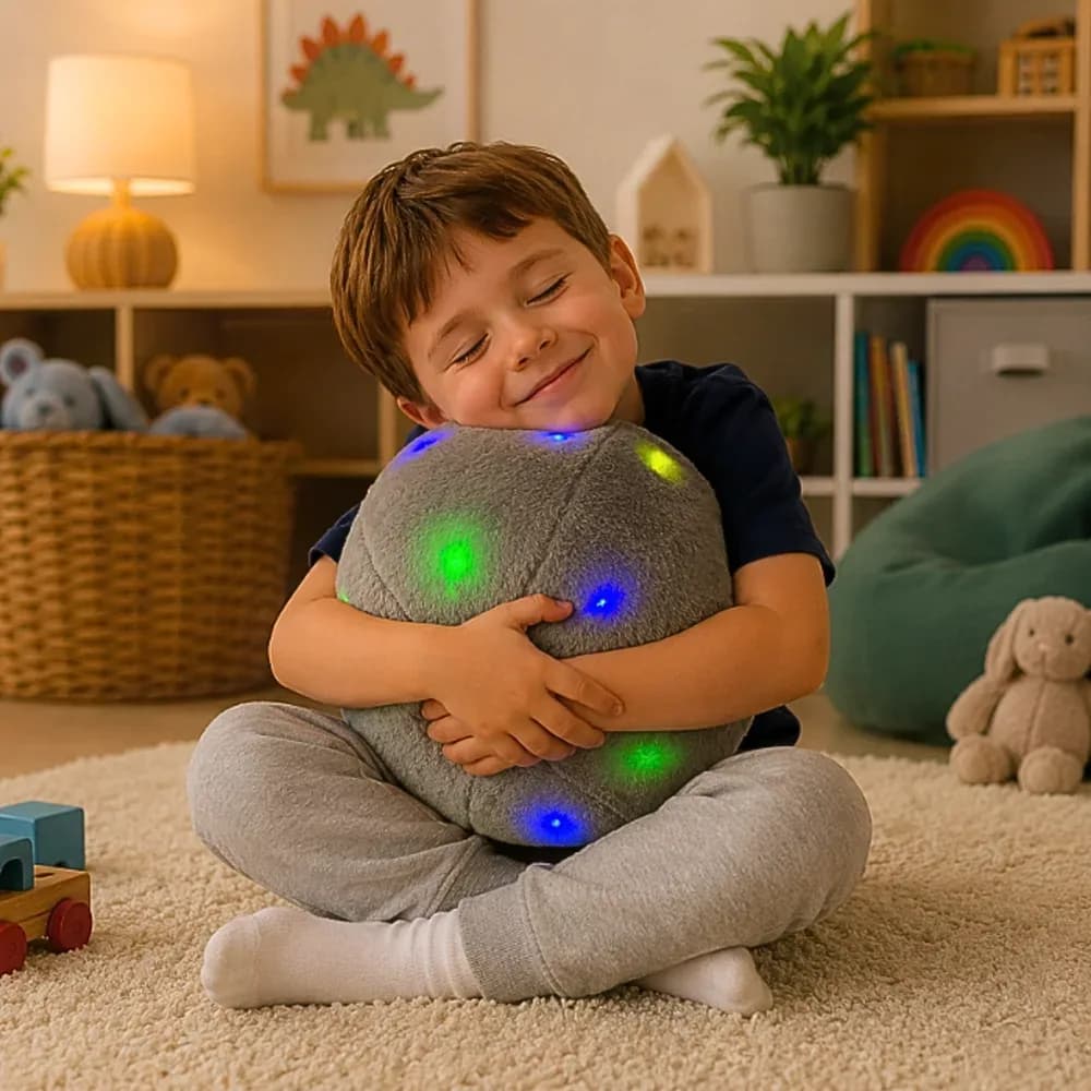 Pernă de Masaj LED – Gri