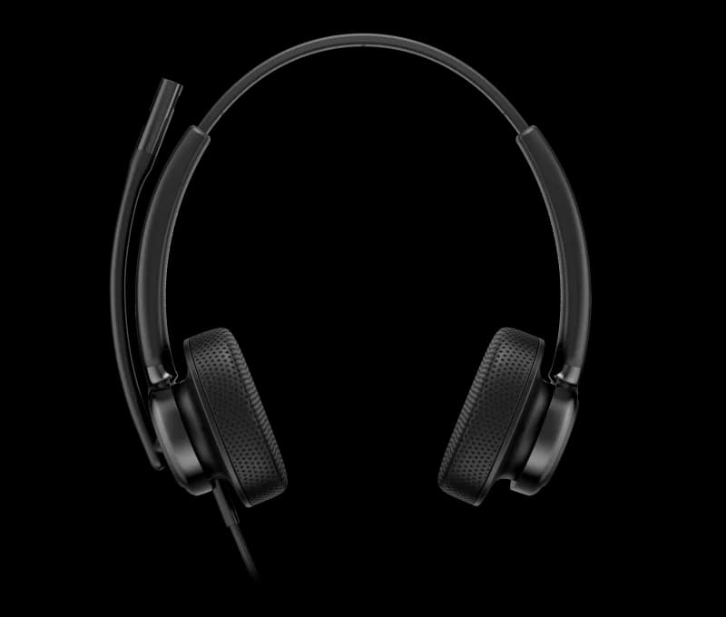 Casti Head-band HP Mission 425 Stereo USB Wired Headset, Wired, Negru