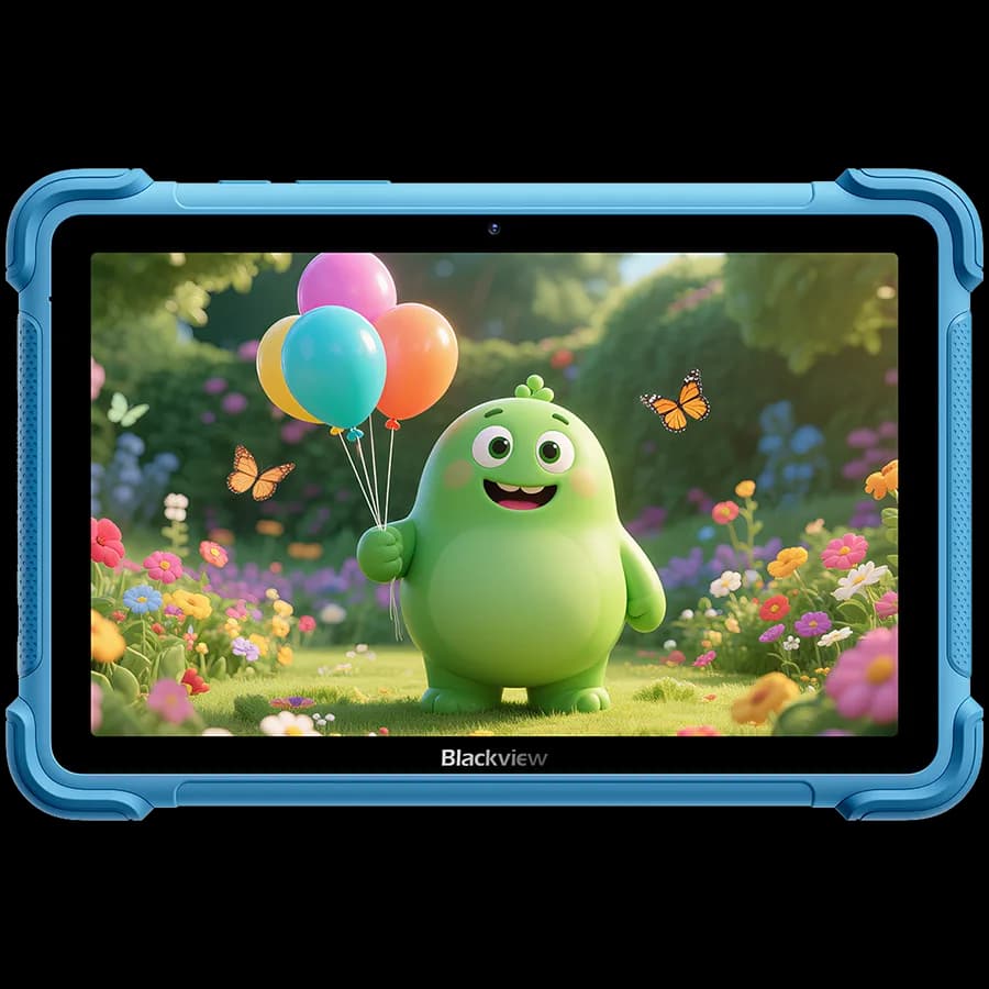 Blackview LINK 1 Kids WiFi 4/64GB 8.68-inch HD IPS 1340x800 60Hz 360nits RK3562 Quad-core 2.0GHz 5+8MP Cam 5000mAh WiFi 6 BT 5.0 Dual Speakers Android 16 Ocean Blue "BVLINK1KIDS_BL_EU"