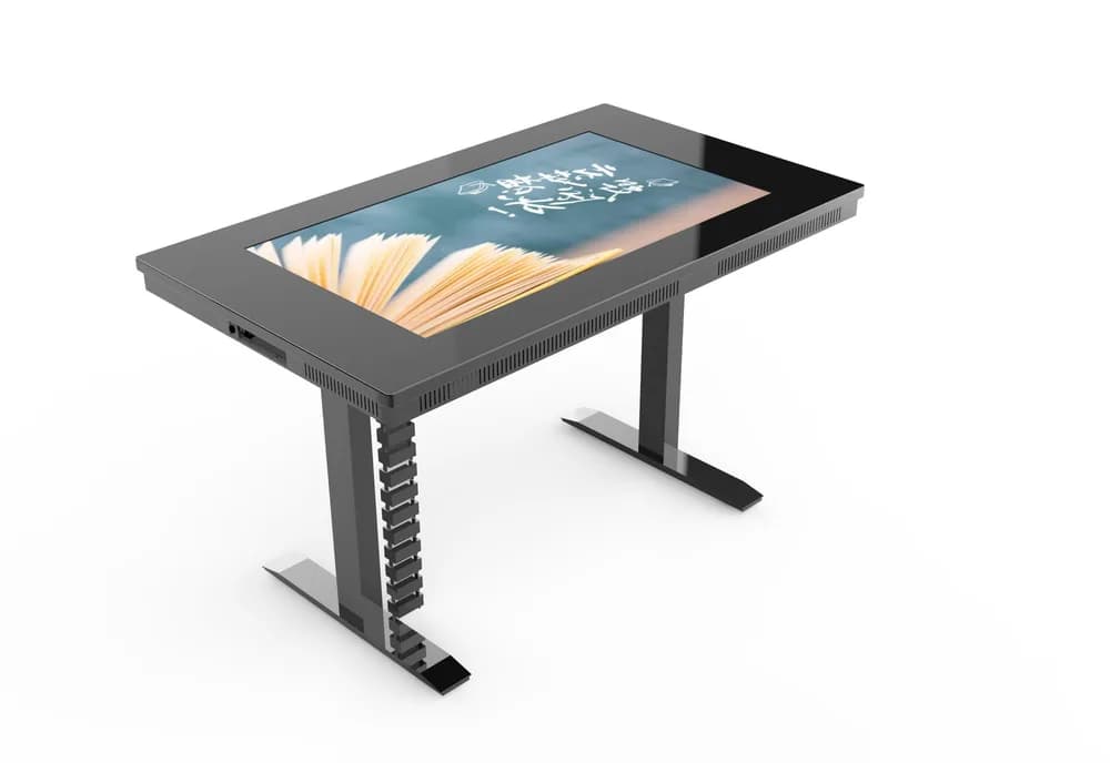 Masa interactiva de 43" cu touch EVO School, 8 core A55, 1.2GHz, RAM 4GB, ROM 32GB, 4k, 2x15W difuzor, Android 14, negru