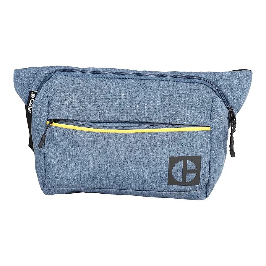 Borseta CATERPILLAR Code - Hex Parkour, material 420D hexagonal, buzunar cu fermoar - bleumarin "CAT-83768-1012"