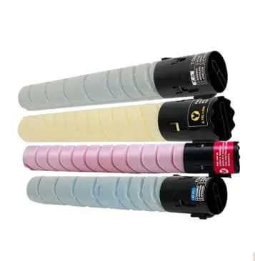 Set 4 cartuse toner compatibile Konica Minolta TN324, Bizhub C258 / C308 / C368 negru, cyan, magenta, yellow
