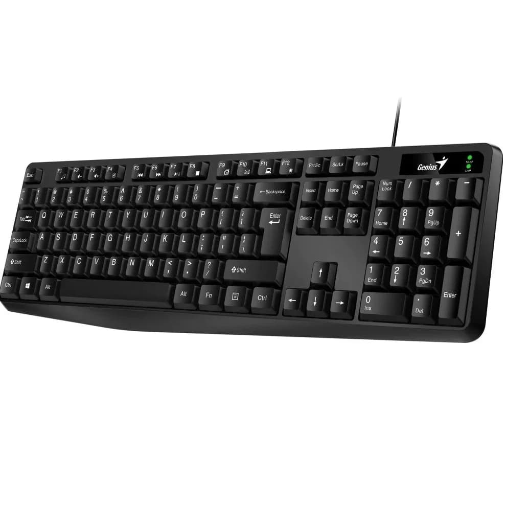 Tastatura Genius KB-117, USB, negru