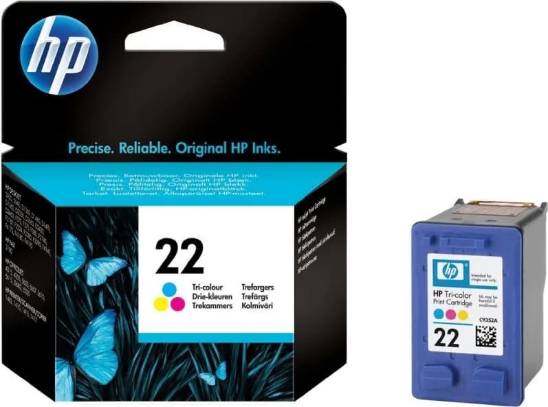 Cartus Cerneala Original HP Color, nr.22, pentru DJ3920|3940|D1360|14xx|F2180|2275|22xx, "C9352AE"