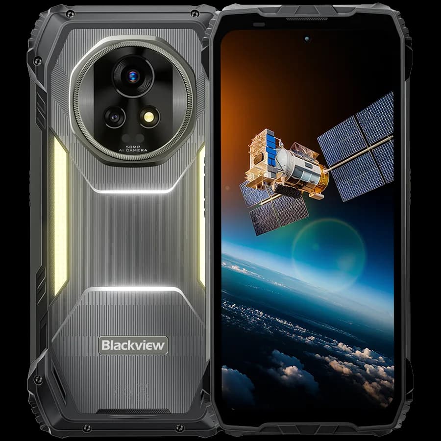 Blackview XPLORE 2 Rugged Phone 5G+Satellite 6.73 inch AMOLED 3200x1440 120Hz 16/1Tb MT 8300 Octa-Core 3.35GHz 50MP Front 50+20MP,20000mAh "BVXPLORE2ST_BK16_EU"