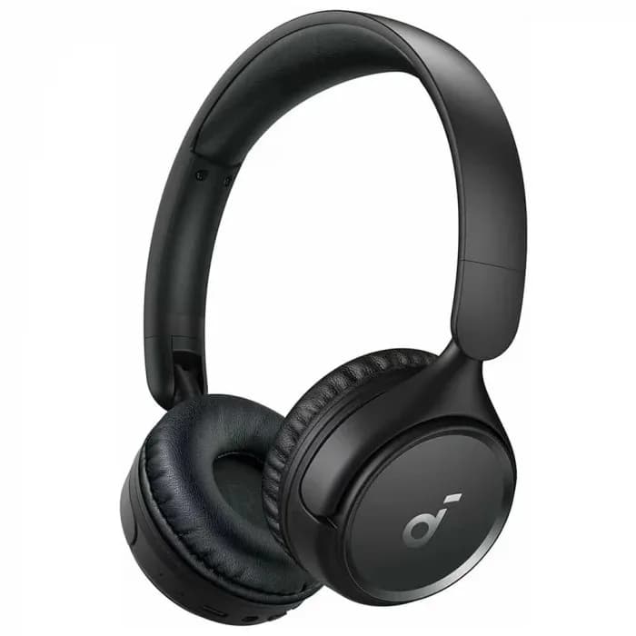 Casti Anker "Soundcore H30i", wireless, on-ear, Bluetooth 5.3, 2xmic pe casca,USB Type-C, multipoint connection,pana la 70 ore,pliabile, negru "A3012G11"-0194644138981