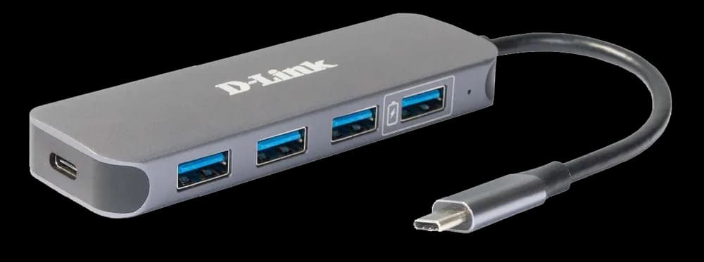 Docking station D-Link DUB-2340, USB Type-C, 60W, Gri