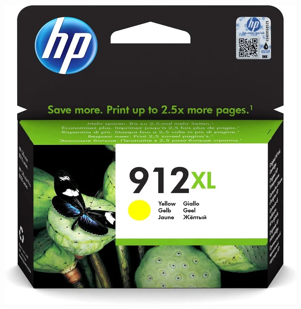 Cartus Cerneala Original HP Yellow, nr.912XL, pentru OfficeJet 8013|8023, 825, "3YL83AE"