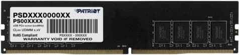 Memorie DDR Patriot DDR4, 8 GB, frecventa 3200 MHz, 1 modul, "PSD48G32002"