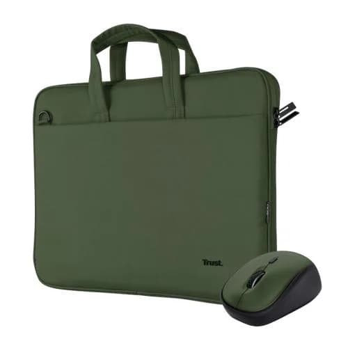 TRUST Bologna Laptop Bag And Mouse Set Green "24989"