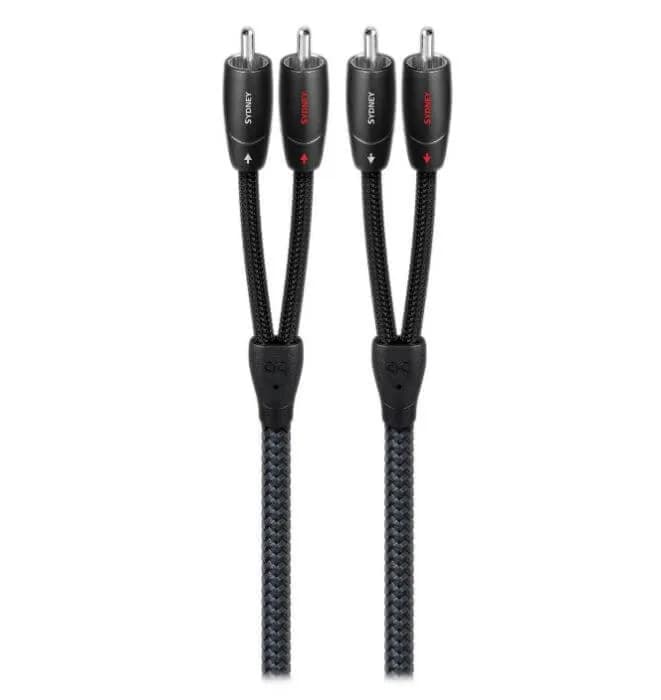 Cablu audio 2RCA - 2RCA AudioQuest Sydney 1.0m (pure PSC+ copper)