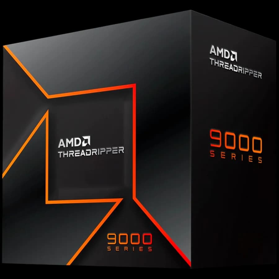 AMD CPU Desktop Ryzen Threadripper 9980X (64C/128T,3.2GHz/5.4GHz,321MB,350W,sTR5) box "100-100001593WOF"