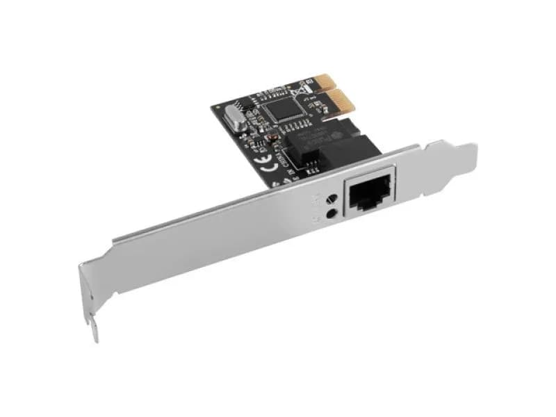 Placă adaptor rețea PCI-Express RJ45 PCI-E x1, 1x RJ45 1Gb, RTL8111C, low-profile