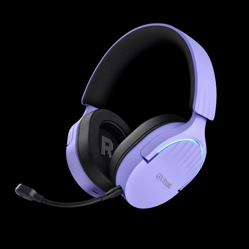 Casti Gaming Head-band Trust GXT 491P FAYZO, Wireless/Wired, mov