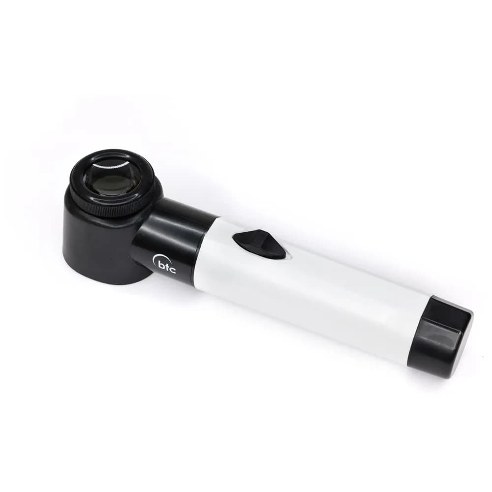 Lupă de mână 10x30 mm cu placă de protecție