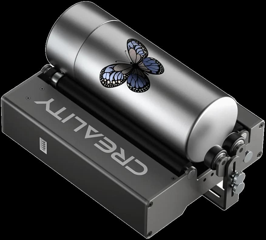 Accesoriu imprimantă 3D Creality Rotary Roller pentru Laser Engraving Machine
